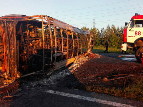В Татарстане ДТП с участием автобуса унесло жизни 13 человек
