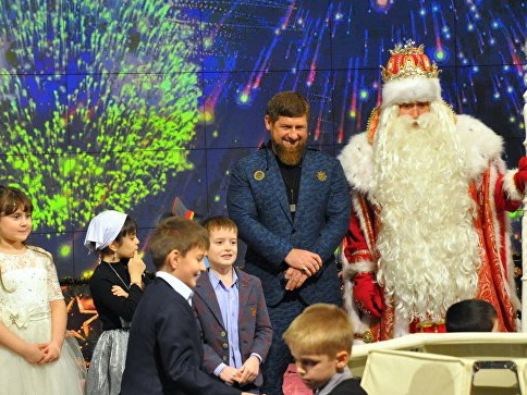 Дед Мороз рассказал, какой подарок попросил у него Кадыров