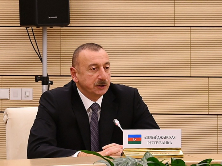 Президент Ильхам Алиев: Россия имеет очень большой авторитет на международной арене - ФОТО