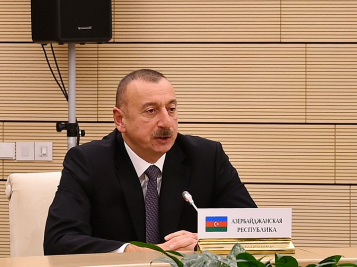 Президент Ильхам Алиев: Россия имеет очень большой авторитет на международной арене - ФОТО