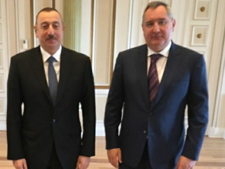 Президент Азербайджана принял вице-премьера России