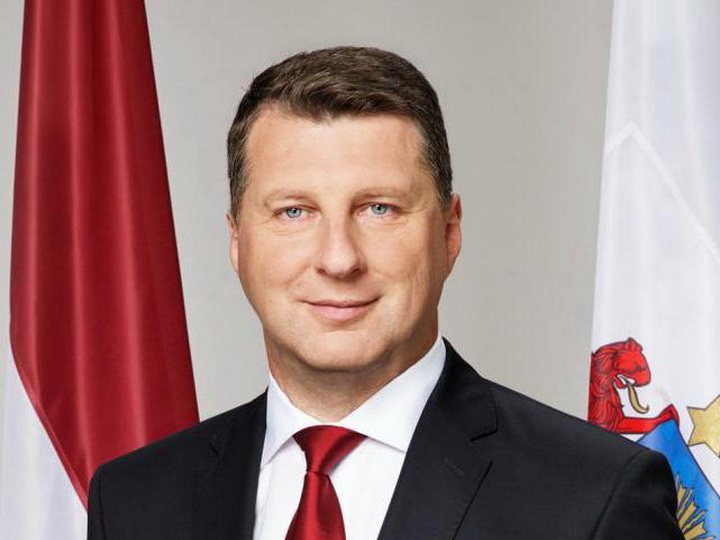 Президент Латвии поздравил Президента Азербайджана
