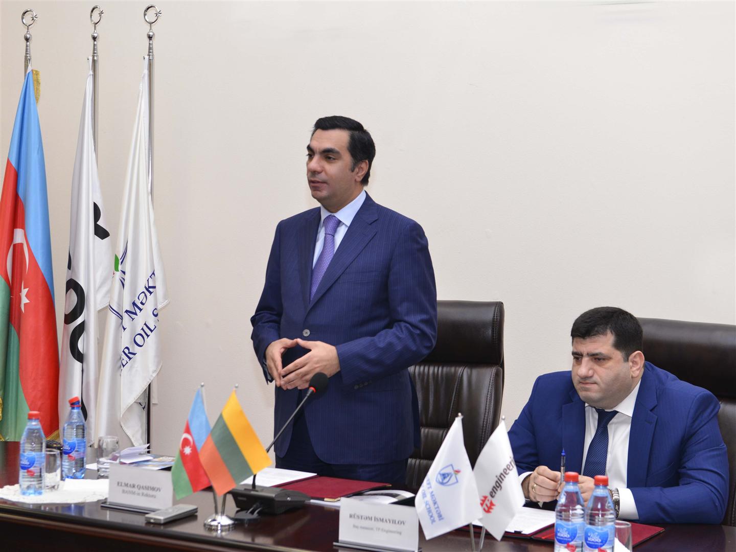 Бакинская высшая школа нефти и TP Engineering подписали соглашение о сотрудничестве 