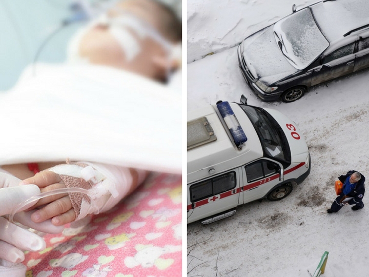 В России пьяный мужчина выбросил 10-месячную дочь из окна