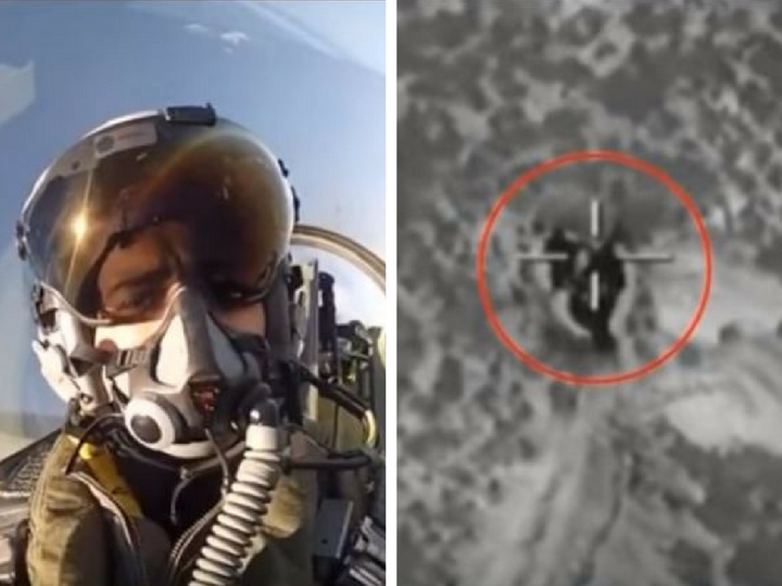 Турецкий пилот невероятным образом уничтожил склад с боеприпасами террористов – ВИДЕО