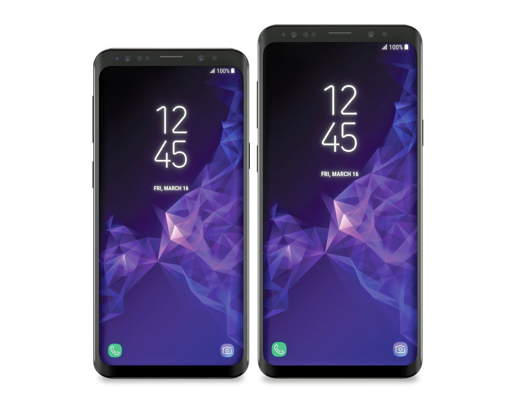 Стало известно, как будут выглядеть Samsung Galaxy S9 и S9+