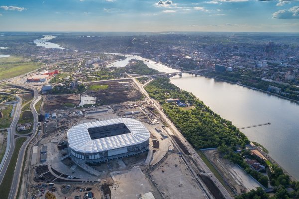 «Пыль в глаза»: Возле стадиона в Ростове посадили временные деревья