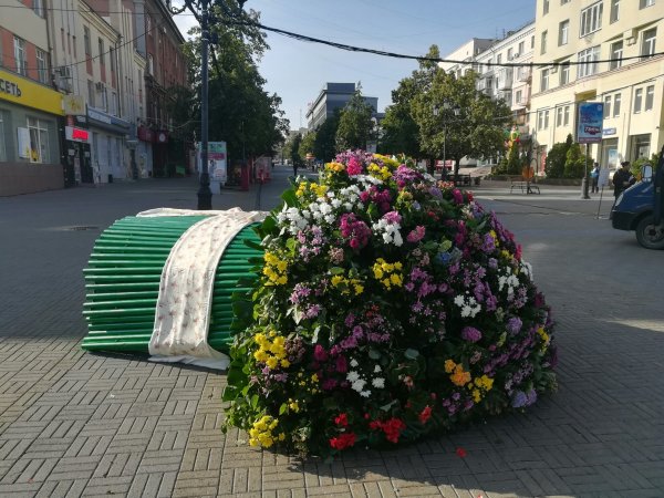 Жители Челябинска просят снести поющий голосом Бузовой букет