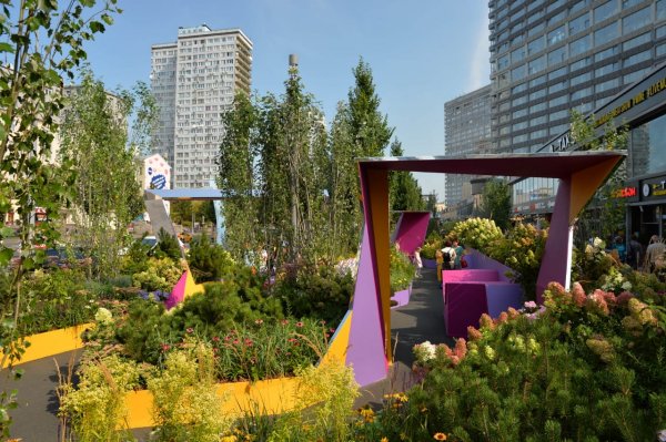 Округа Москвы, по словам Натальи Сергуниной, получат идеи ландшафтного дизайна благодаря «Цветочному джему»