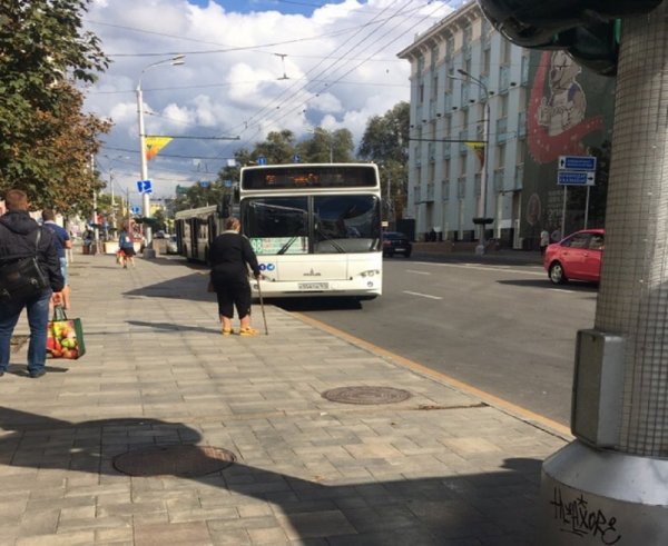 Ростовчан разгневал игнорирующий остановки автобус