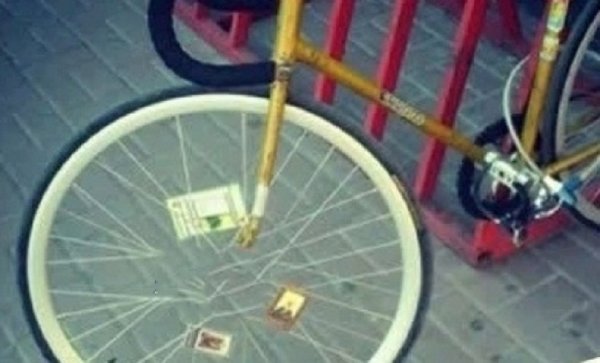 В Сети раскритиковали «религиозный» велосипед ростовчанина