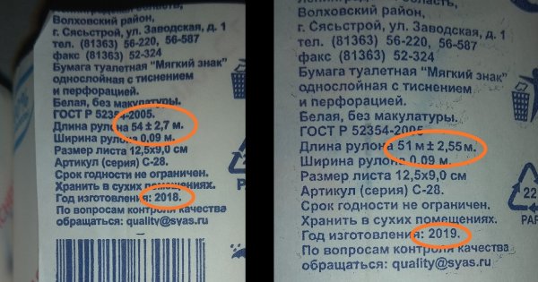 «Мы в дерьме»: Рулоны туалетной бумаги стали короче на 3 метра