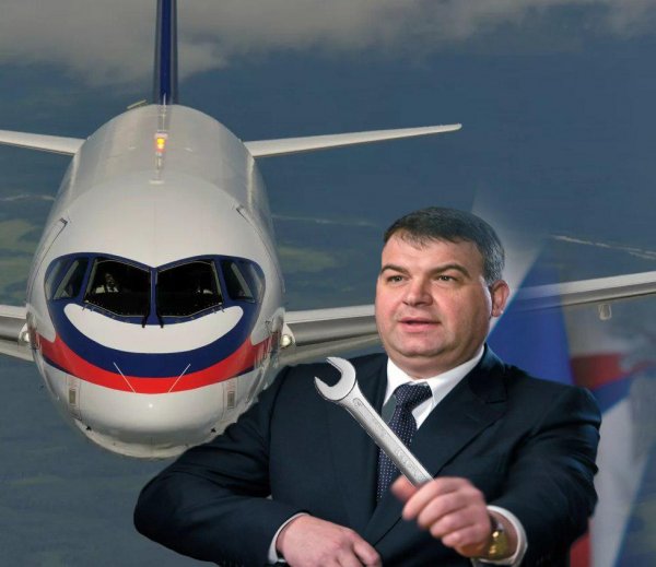 Вызывайте Сердюкова: «чинить» SSJ-100 будет экс-глава Минобороны