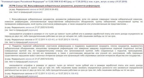 Мошенники ФБК ответят по закону за «рисовку» подписей на выборах в Мосгордуму