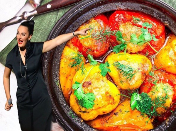 Елена Ваенга поделилась собственным рецептом фаршированных перцев